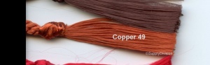 Rayon style Bookmark tassel Copper pack
